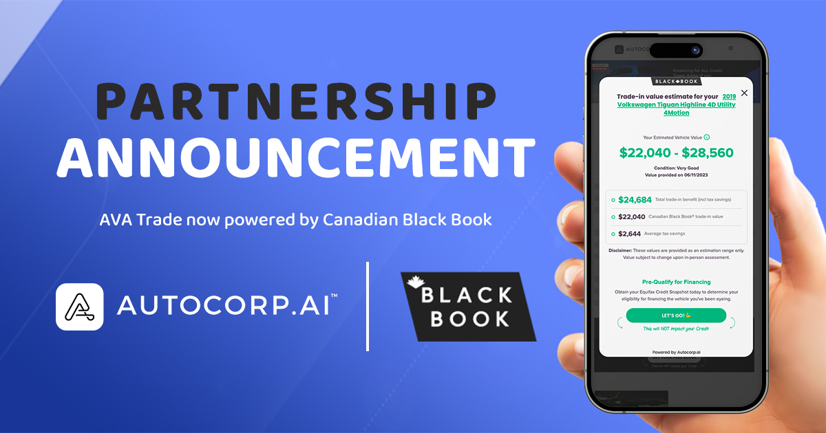 Canadian Black Book Partners with Autocorp.ai